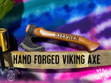 Custom Engraved Viking Axe