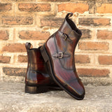 Octavian Buckle Boot Hand Patina No. 5453