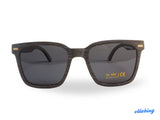 Square Wood Polarized Sunglasses No. 713