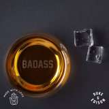 ELLA BING Drinkware Badass - Rocks Glass