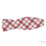 Plaid Cotton Bow Tie No. 463