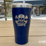 Tampa Skull 20oz Tumbler