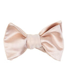 Formal Silk Champagne Bow Tie