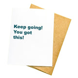 PMF Motivational Cards You Got This! greeting card