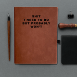 Sh!t I Need to Do- NSFW Journal/Notebook