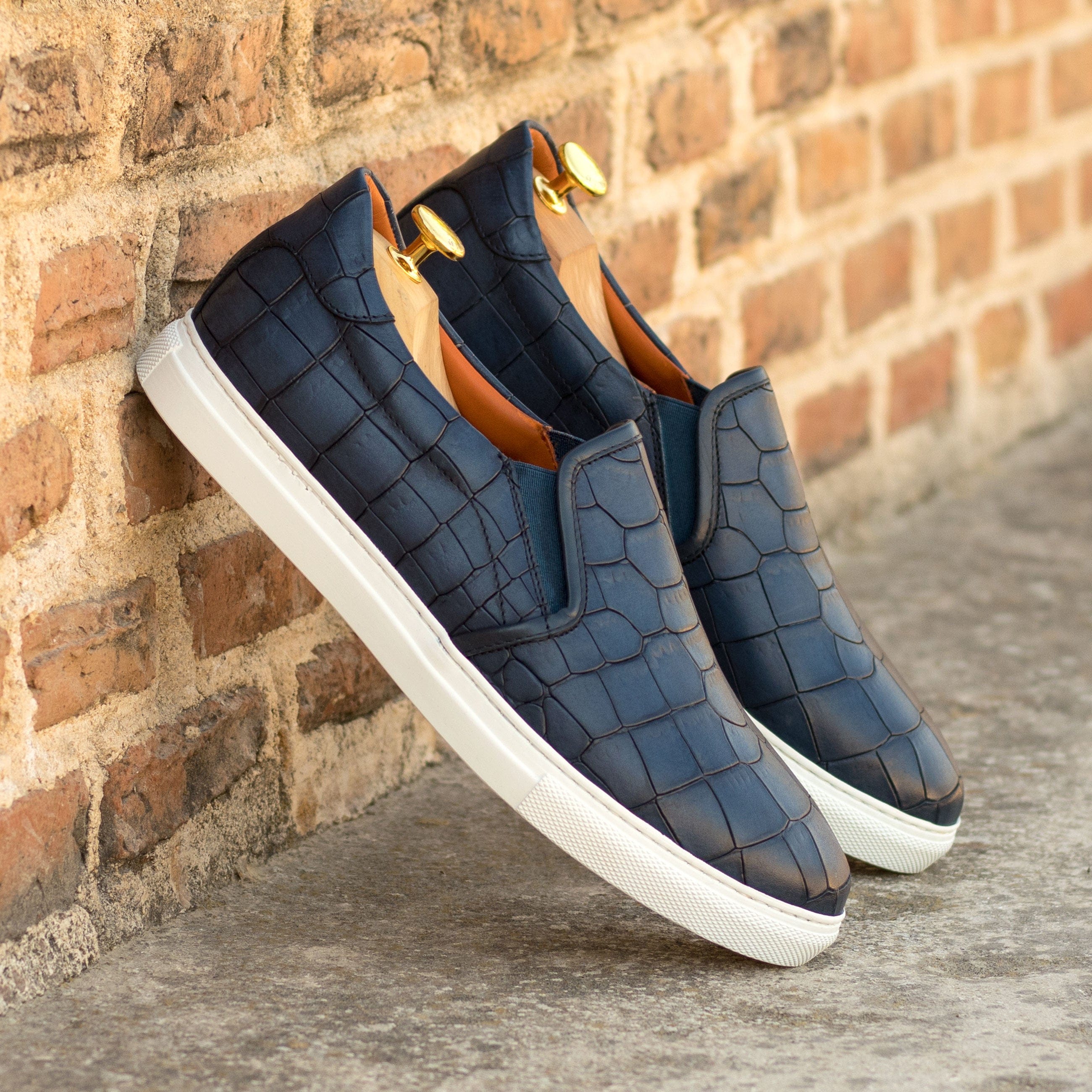 Black Label Shoes Slip On Casual No. 5429
