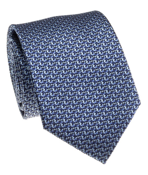 BOCARA Neckties Dark Blue Silk Necktie