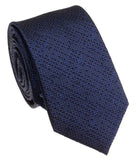 BOCARA Neckties Narrow Navy Silk Necktie