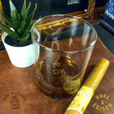 D&E Custom Cuban Club Whiskey Glasses