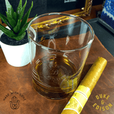 D&E Whiskey Custom Nautical Whiskey Glass