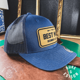 Duke & Edison groomsmen Personalized Groomsmen Snapback Trucker Hats