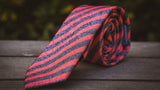 Ella Bing Cotton Necktie Stripe Necktie No. 338