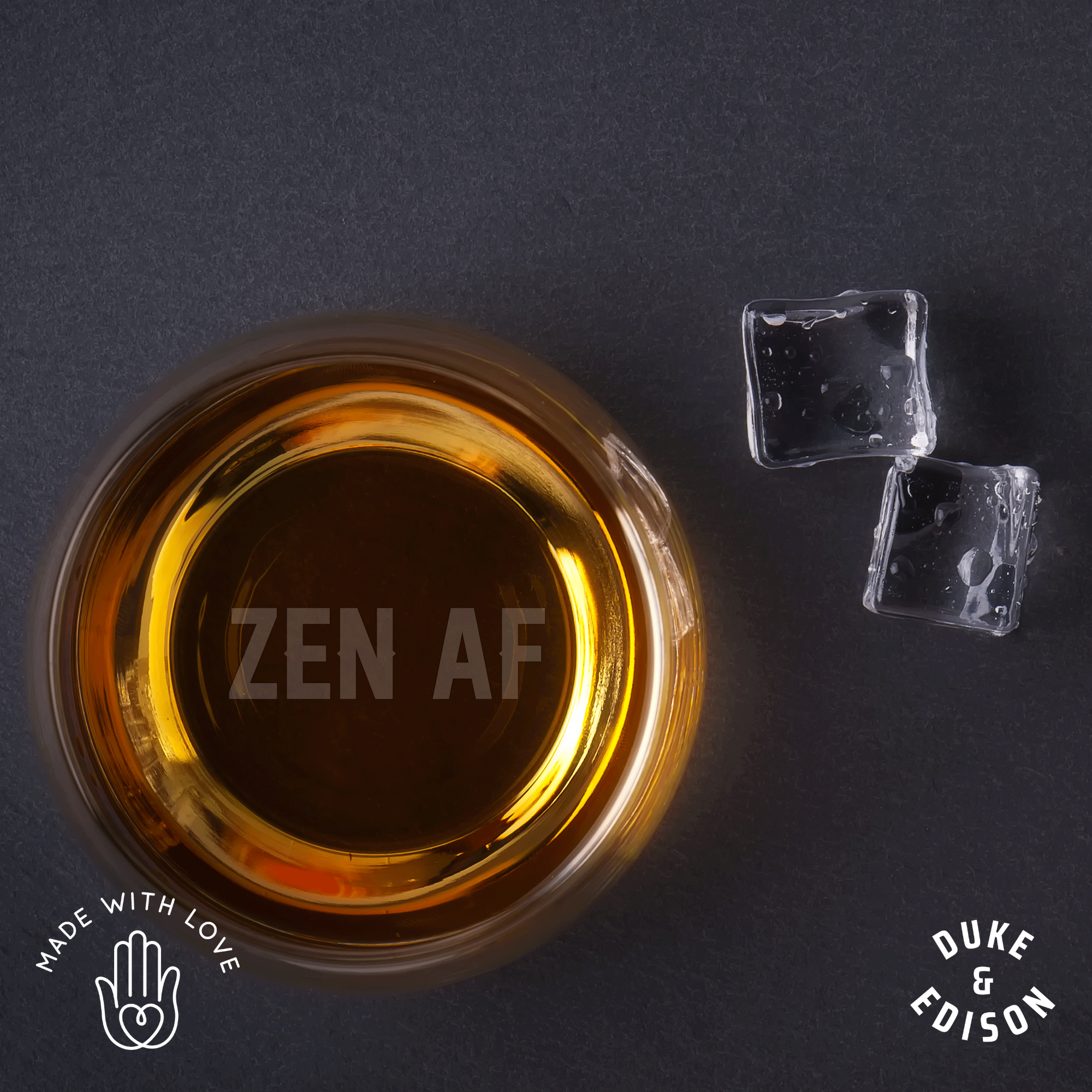 ELLA BING Drinkware Zen AF - Rocks Glass