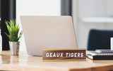 Ella Bing Nameplate LSU Geaux Tigers - Nameplate