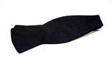Ella Bing Signature Cloth Bow Ties Black Silk Bow Tie No. 863