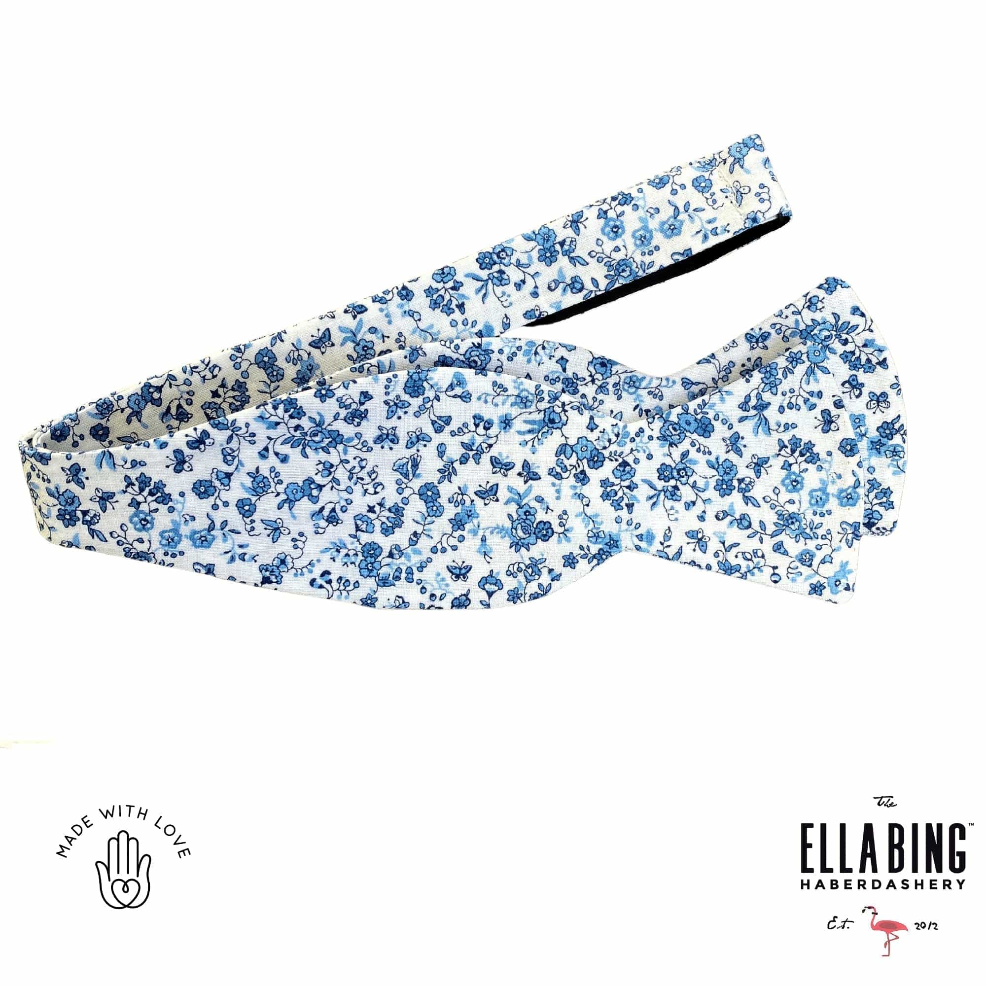 Ella Bing Signature Cloth Bow Ties Floral Bow Tie No. 700
