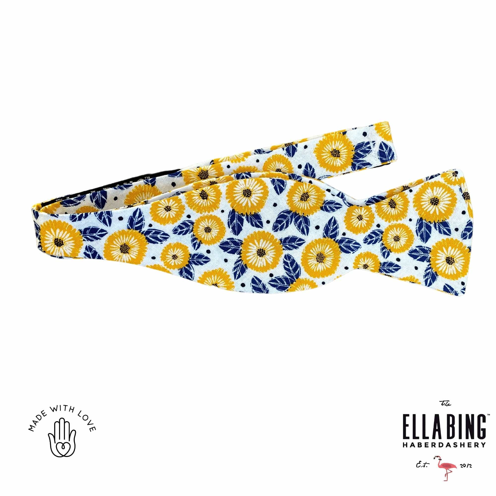 Ella Bing Signature Cloth Bow Ties Floral Bow Tie No. 701