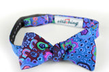Ella Bing Signature Cloth Bow Ties The Taylor Sterling Paisley Bow Tie