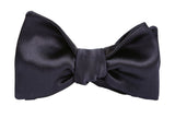 GEOFF NICHOLSON Neckties Formal Silk Black Bow Tie