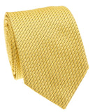 GEOFF NICHOLSON Neckties Maize Silk Grenadine Necktie