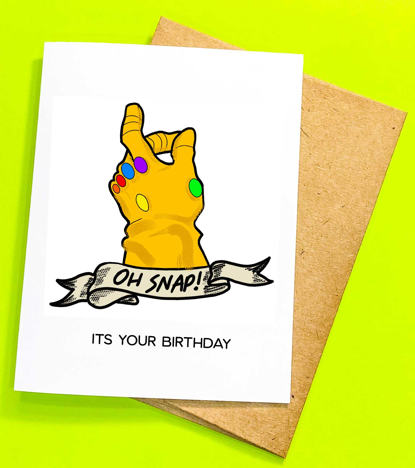 PMF Greeting Card Oh Snap it's your Birthday!